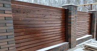 Столбы для забора из кирпича в Лесозаводске - Выгодные цены от 3259 рублей